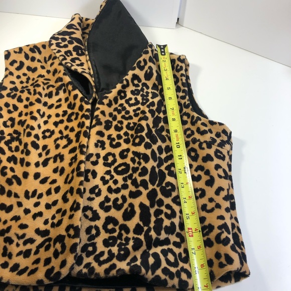 Ethyl women open front cropped Cardi sleeveless jacket sz mediums - Picture 3 of 5